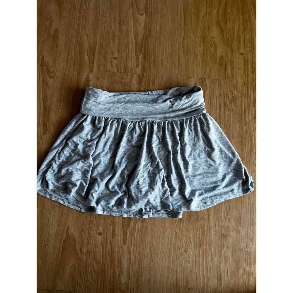 yoga fold over skirt skort comfy lounge wear cozy athleisure size medium